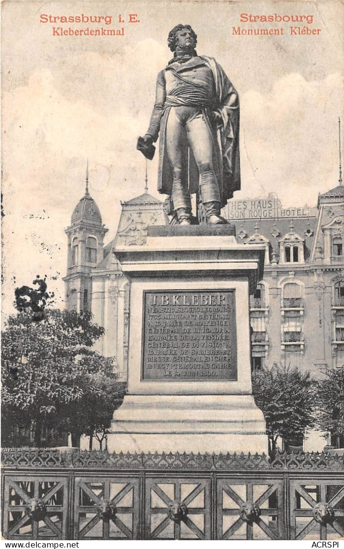 STRASBOURG Monument Kleber 23(scan Recto-verso) MA666 - Selestat