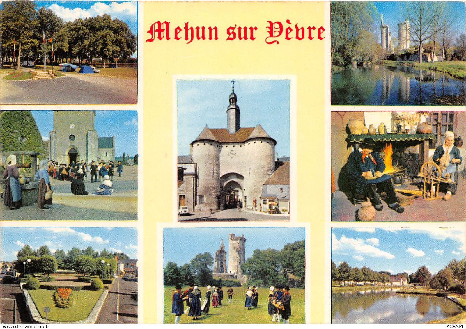 MEHUN SUR YEVRE 29(scan Recto-verso) MA660 - Mehun-sur-Yèvre