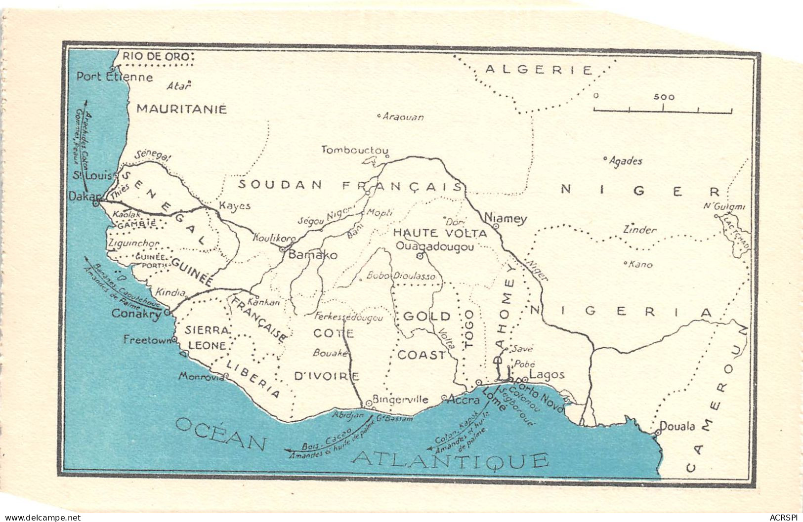 LES RIVES DU NIGER 26(scan Recto-verso) MA651 - Dahomey