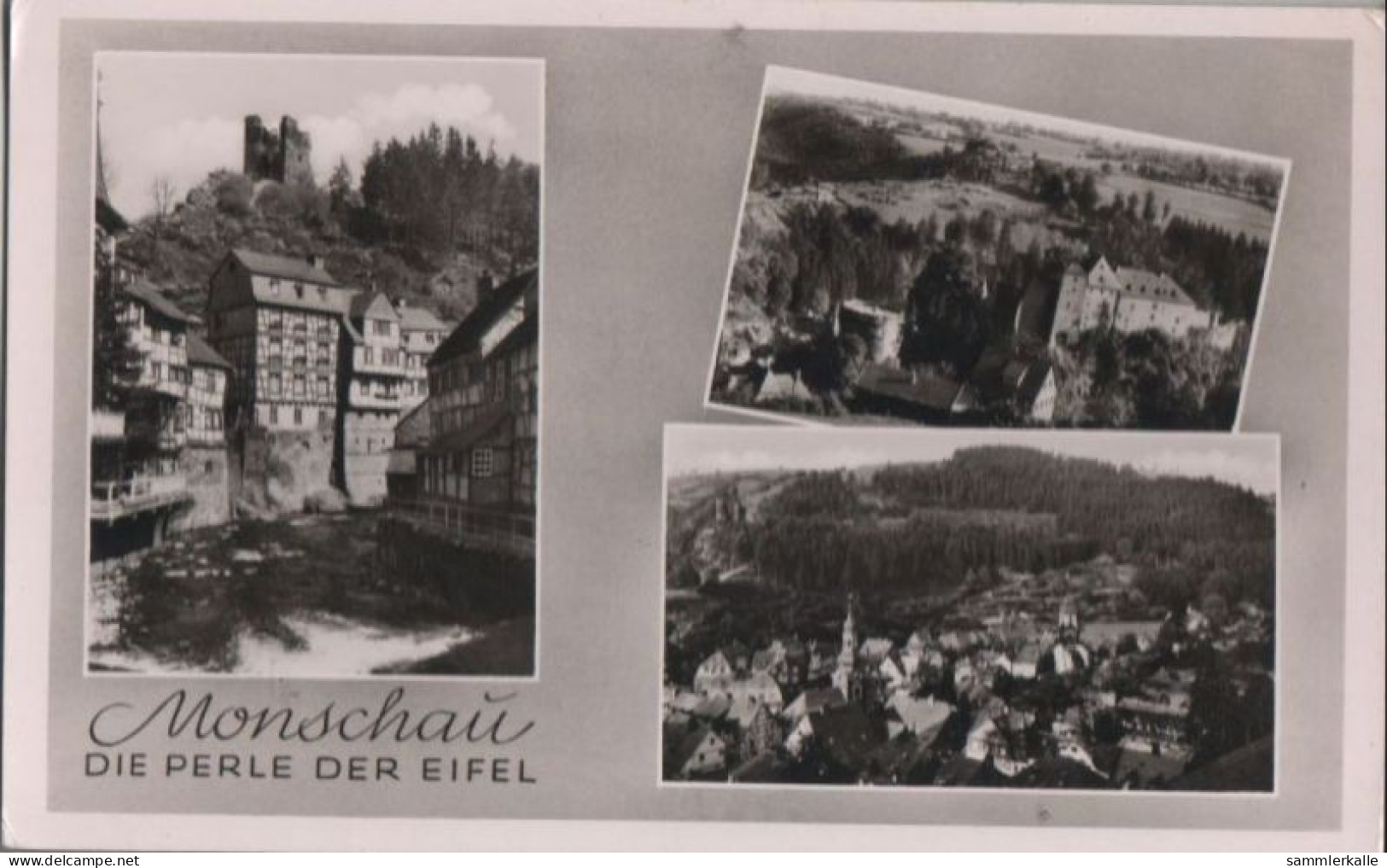 60588 - Monschau - 3 Teilbilder - Ca. 1960 - Monschau