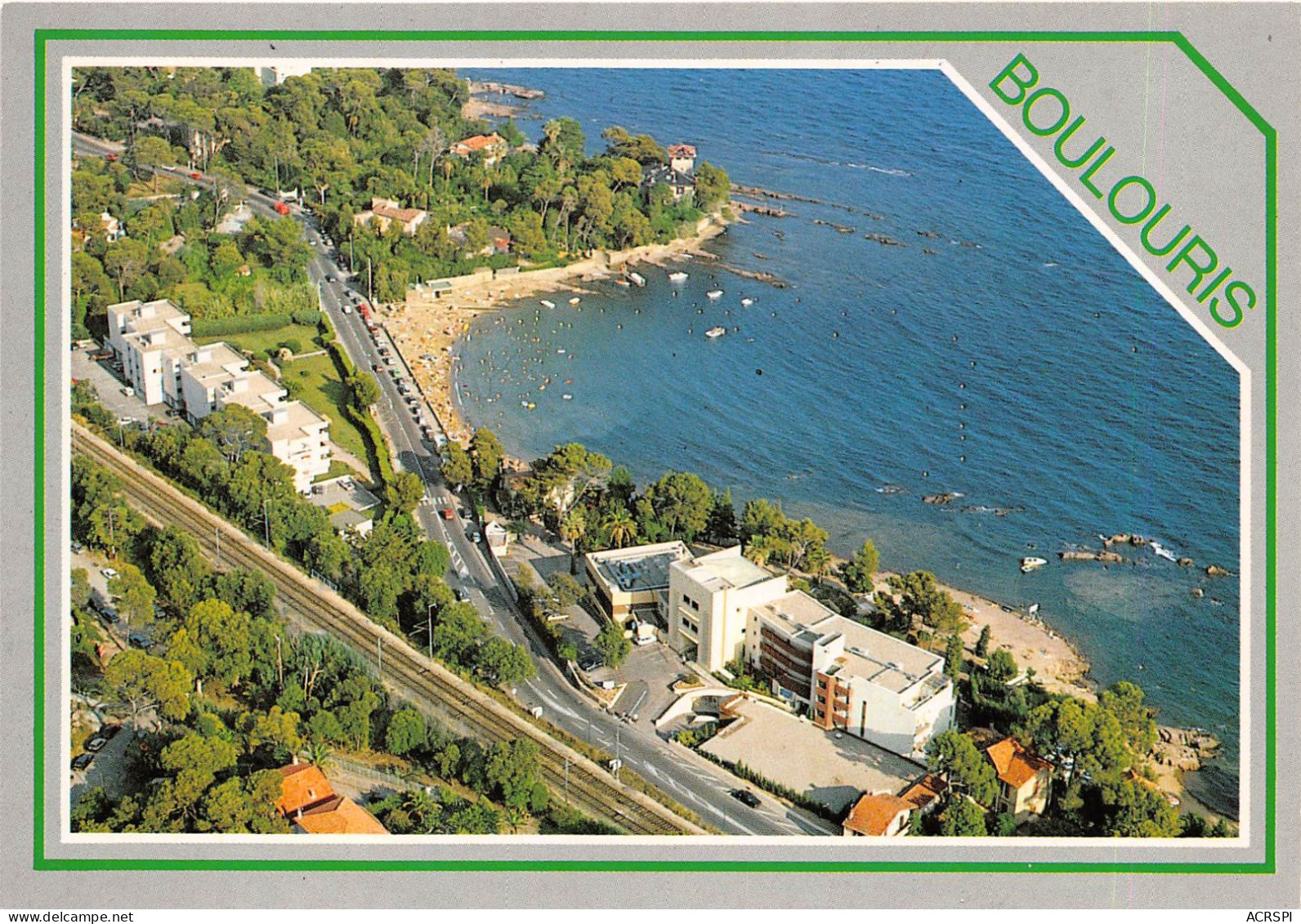 BOULOURIS Vue Aerienne 6(scan Recto-verso) MA678 - Boulouris