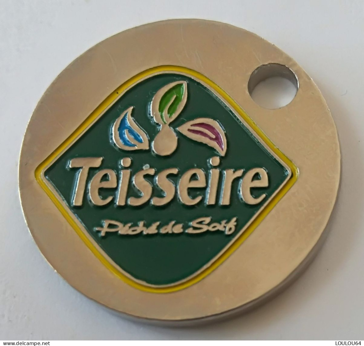 Jeton De Caddie - Teisseire - Sirops - En Métal - (1) - - Jetons De Caddies