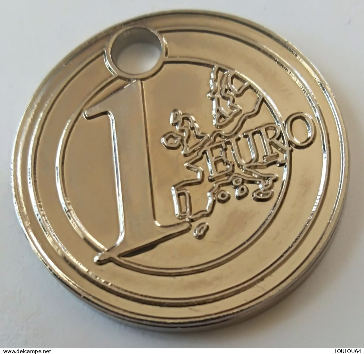 Jeton De Caddie - Teisseire - Sirops - En Métal - (1) - - Trolley Token/Shopping Trolley Chip