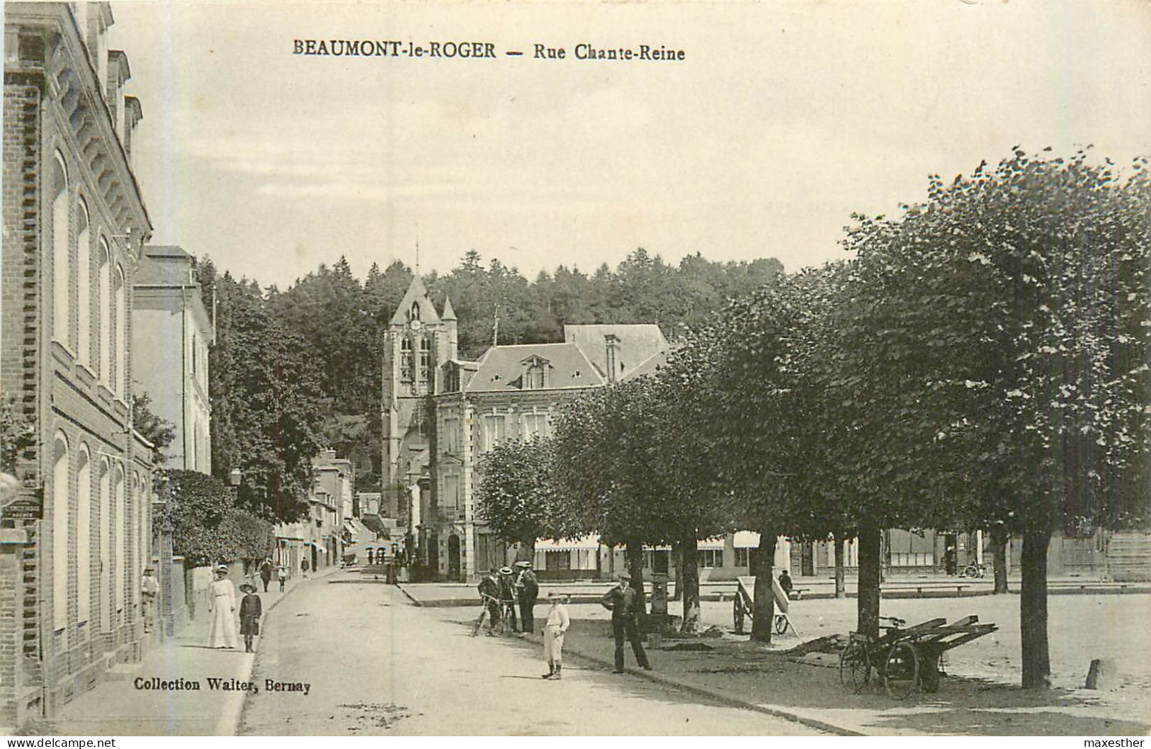 BEAUMONT LE ROGER Rue Chante Reine - Beaumont-le-Roger