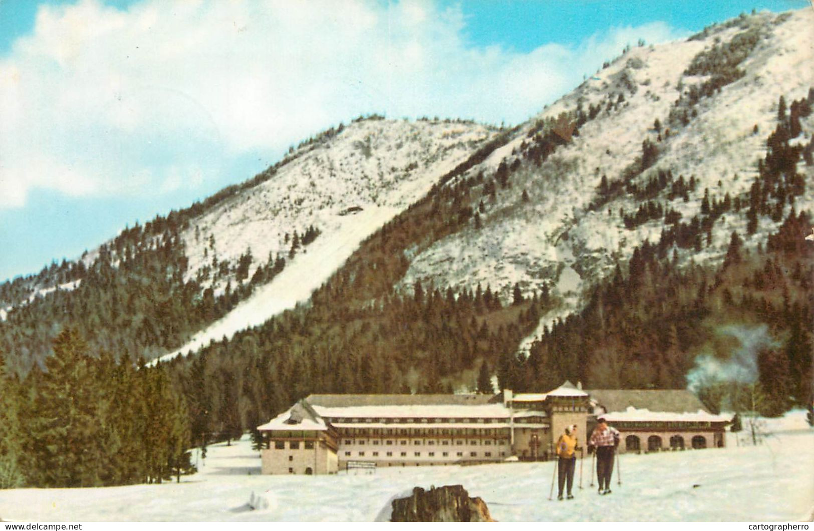 Postcard Romania Poiana Brasov 1965 - Rumänien