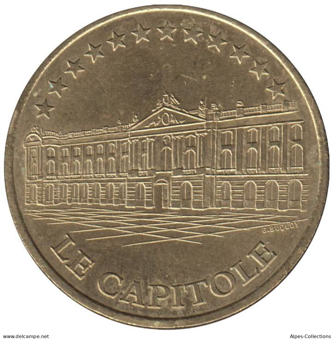 TOULOUSE - EU0010.2 - 1 EURO DES VILLES - Réf: T568 - 1998 - Euros Of The Cities