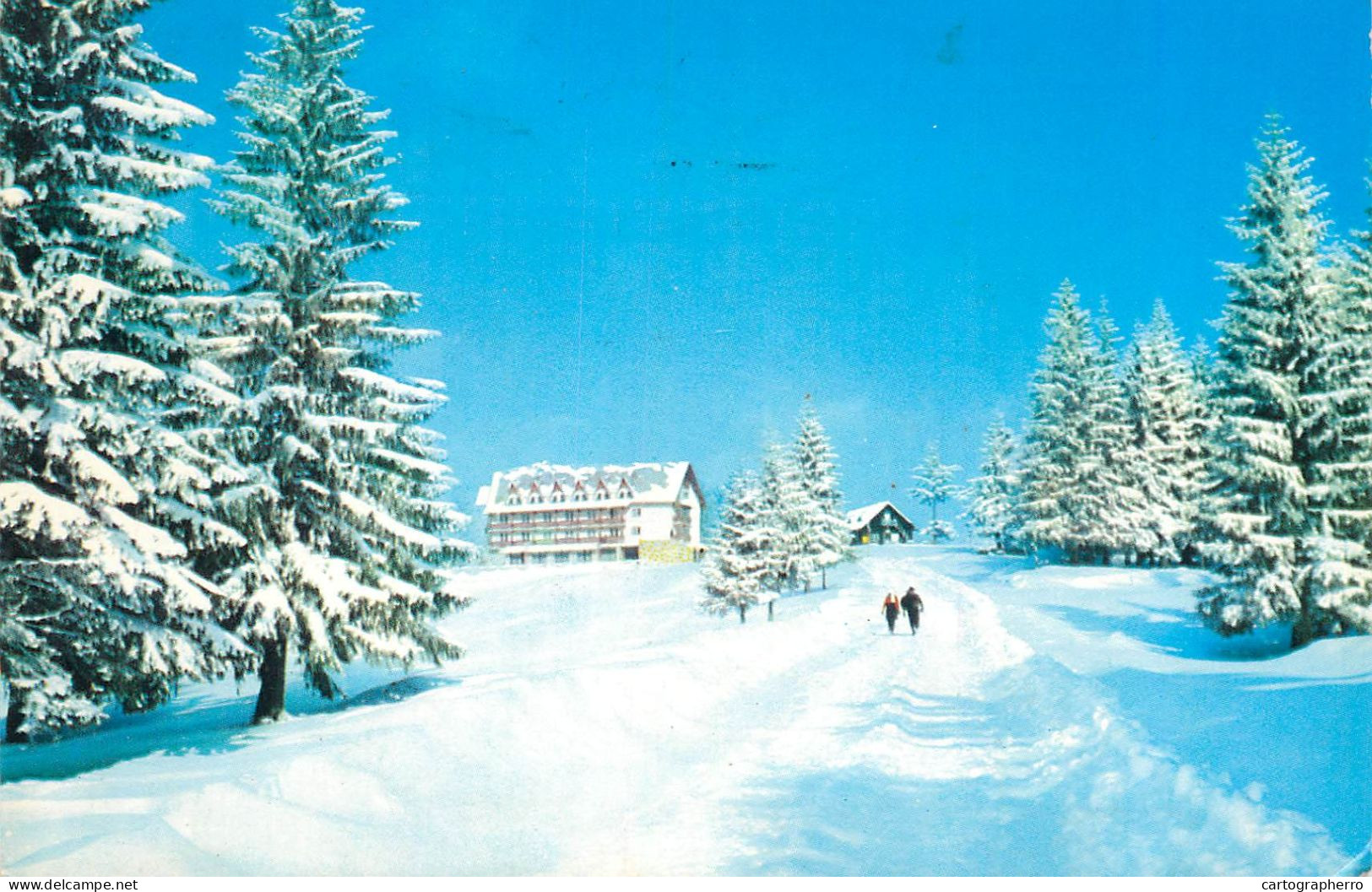 Postcard Romania Predeal Peisaj De Iarna - Rumänien