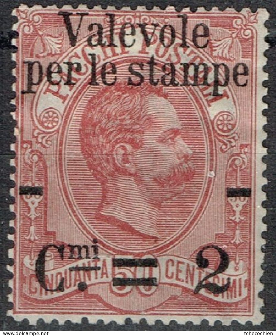 Italie - 1878 - Y&T N° 48*, Neuf Mais Gomme Abîmée - Mint/hinged