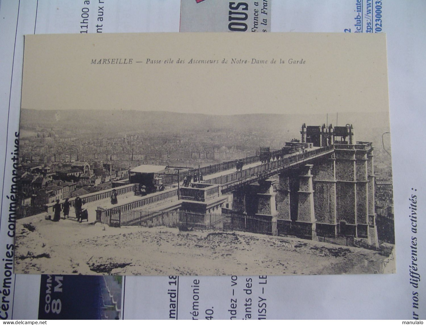 D 13 - Marseille - Passerelle Des Ascenseurs De Notre Dame De La Garde - Notre-Dame De La Garde, Ascenseur