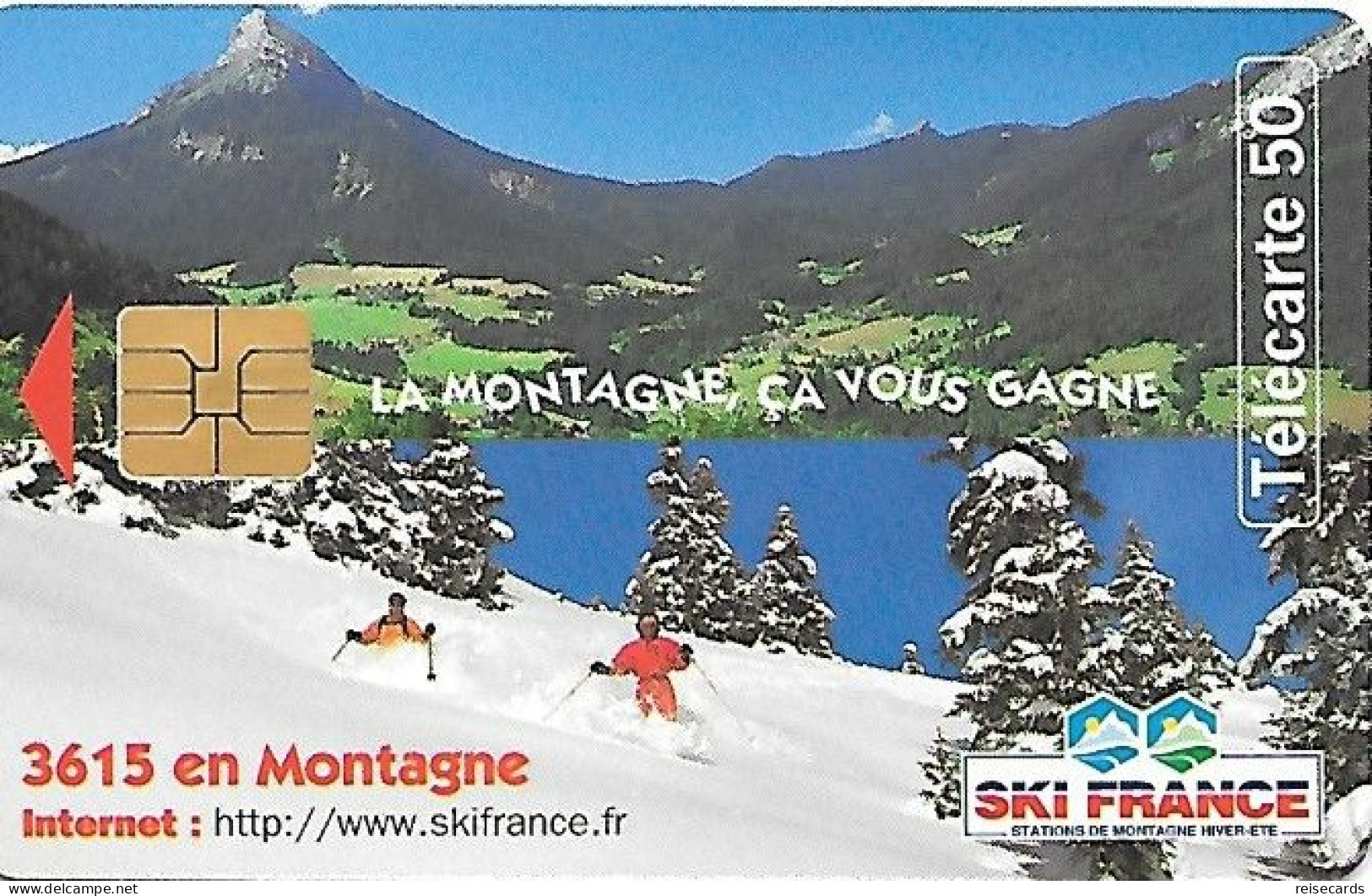 France: France Telecom 10/97 F731B Ski France - 1997