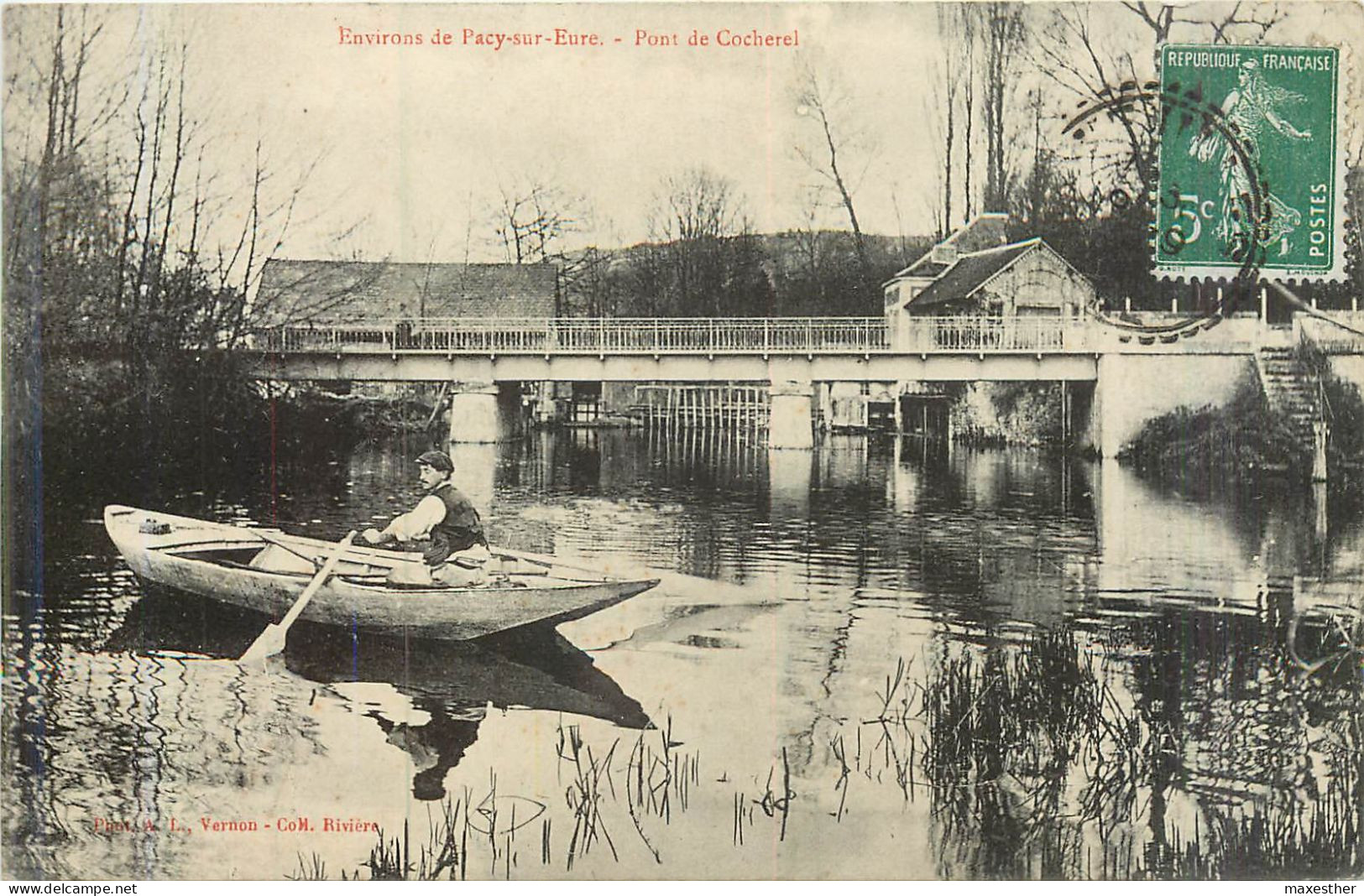 PACY Sur EURE Pont De Cocherel - Pacy-sur-Eure