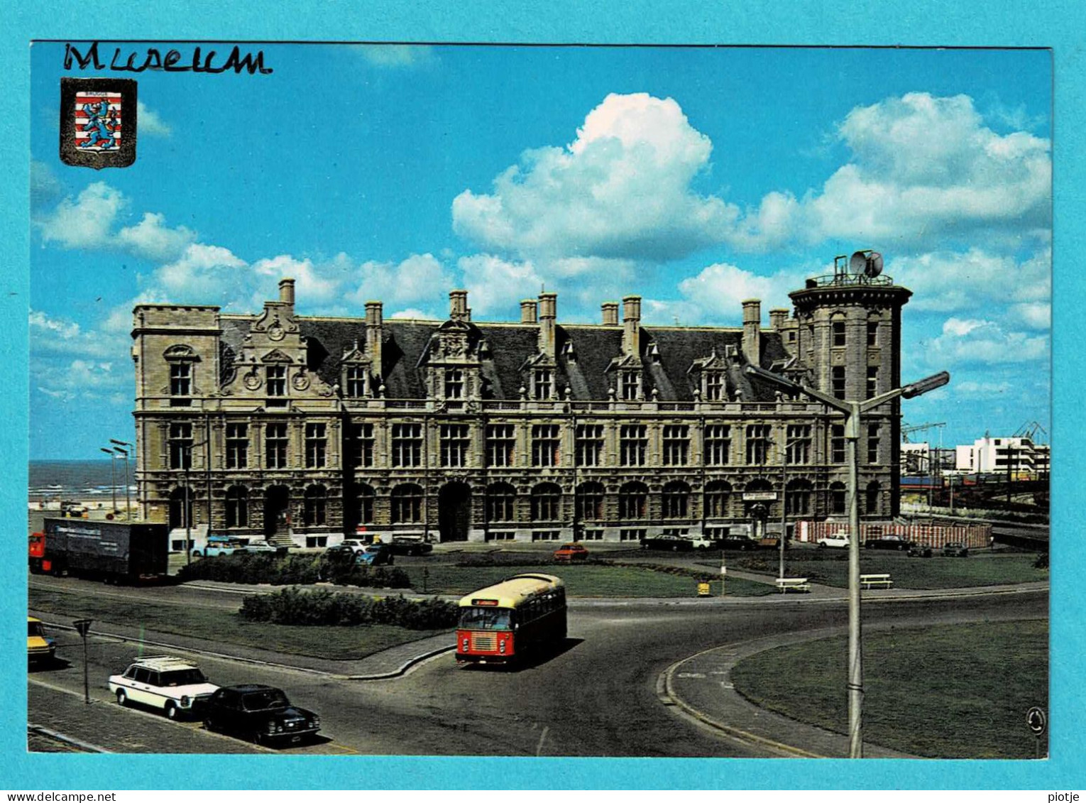 * Zeebrugge (Kust - Littoral) * (121/4) Baron De Maerelaan, Museum, Musée, Oldtimer Bus, Old - Zeebrugge