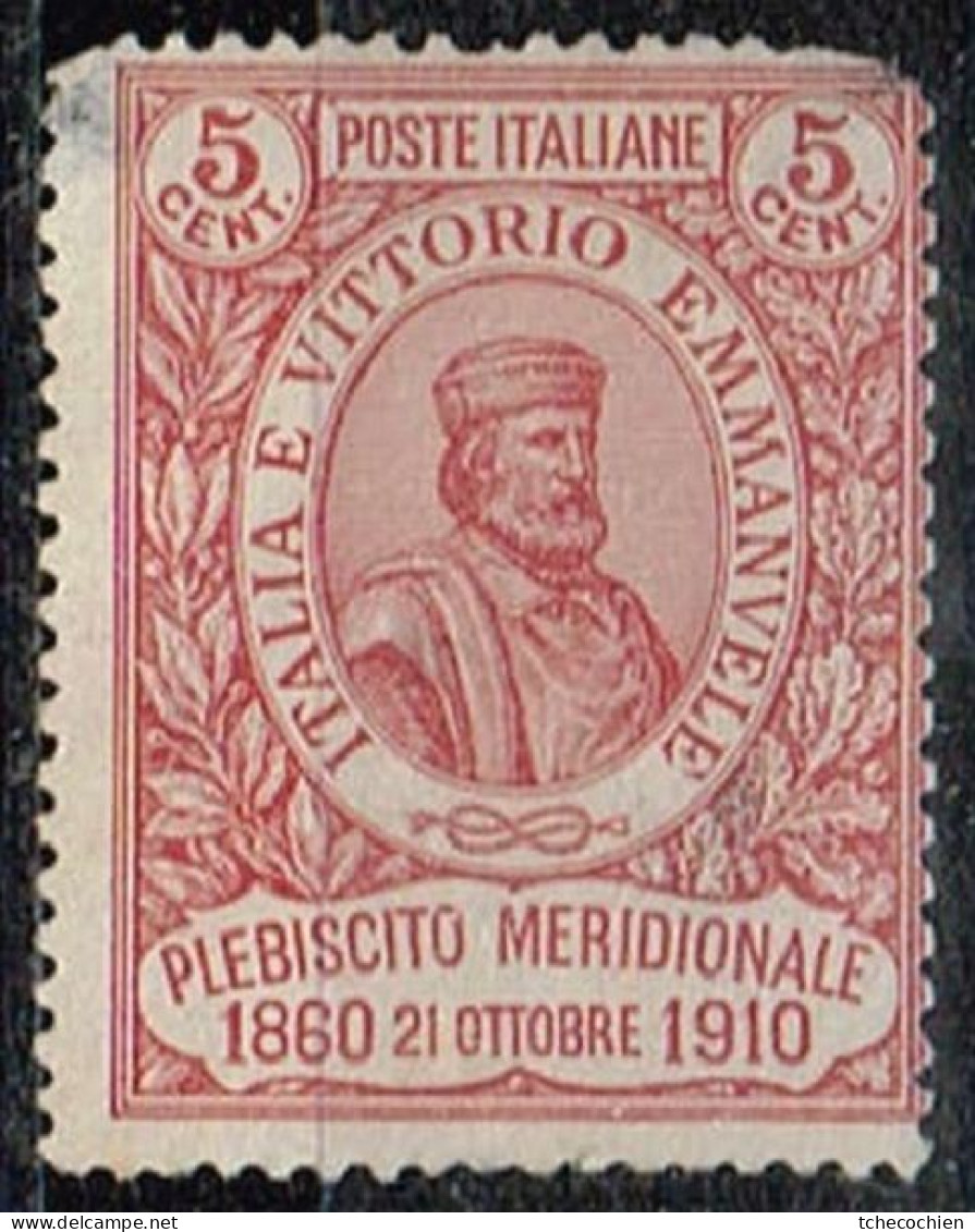 Italie - 1910 - Y&T N° 84(*), Coins Supérieurs Touchés. Gomme Absente - Mint/hinged