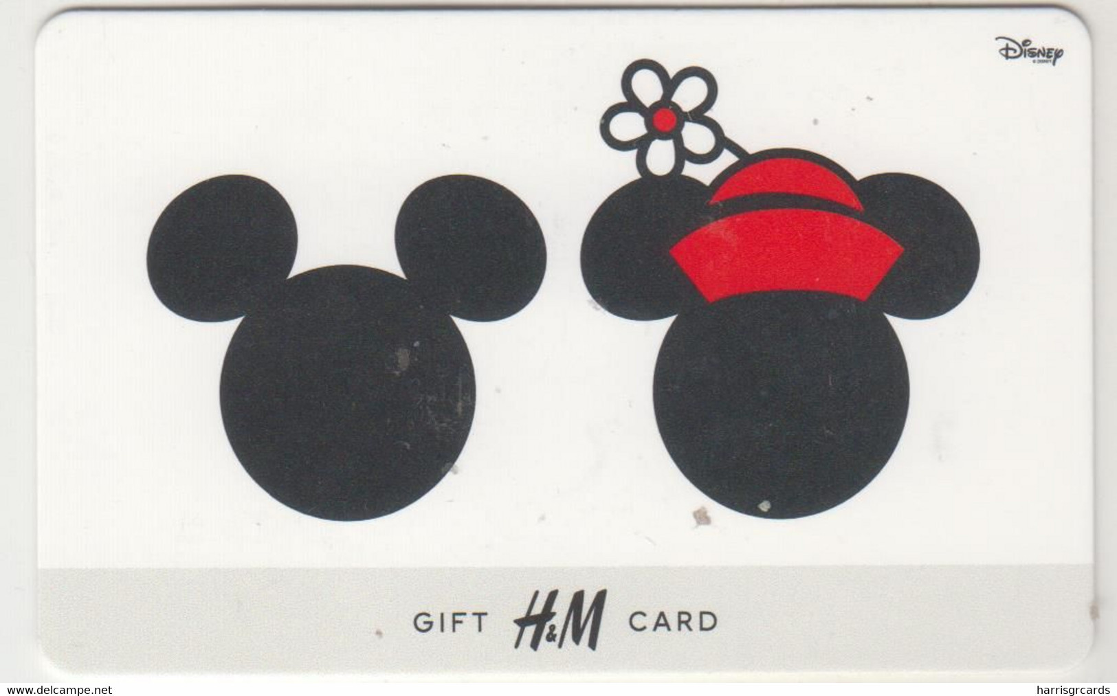 GREECE - Mickey And Minnie H&M Gift Card - Gift Cards
