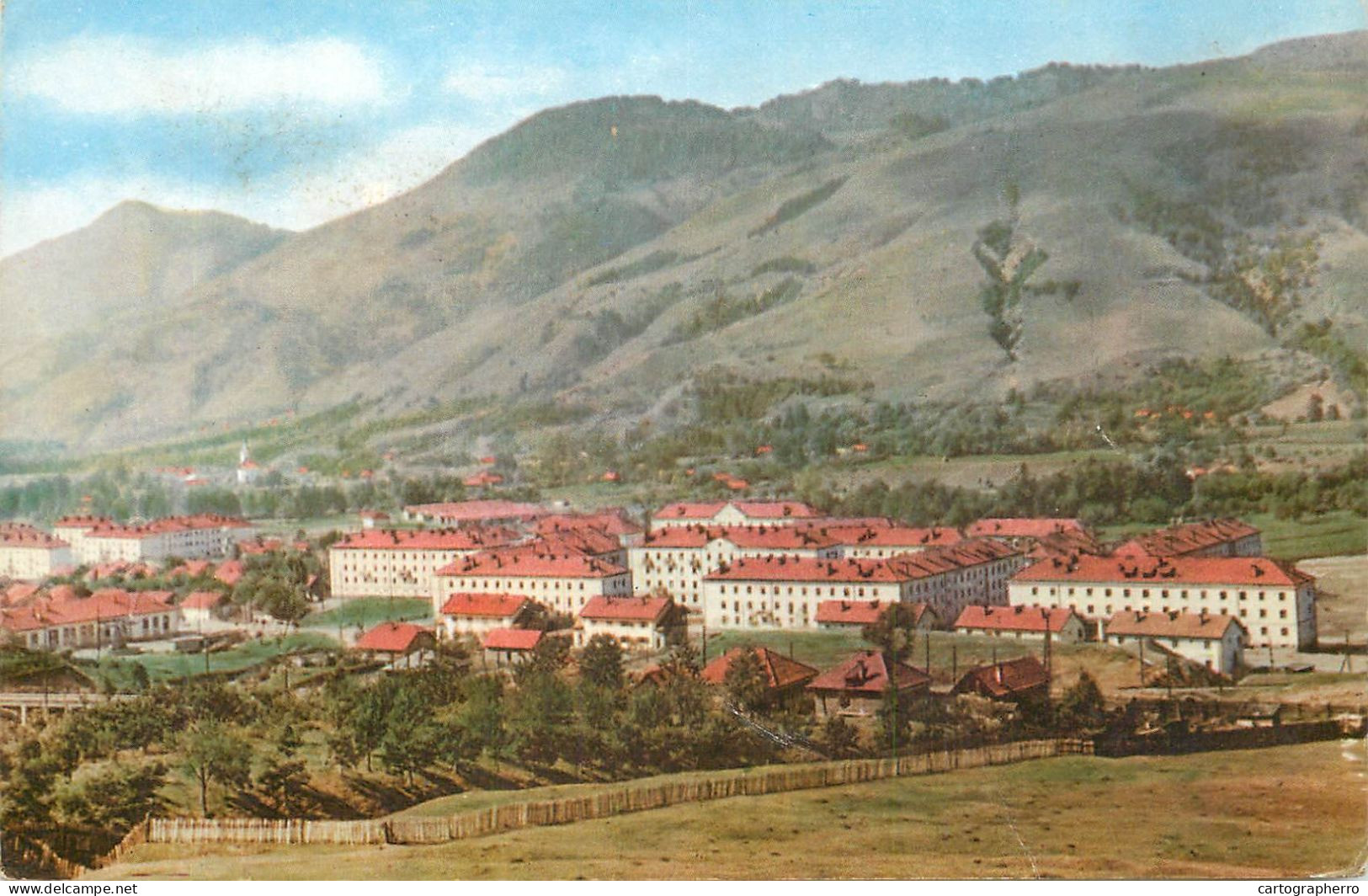 Postcard Romania Cartier - Rumänien
