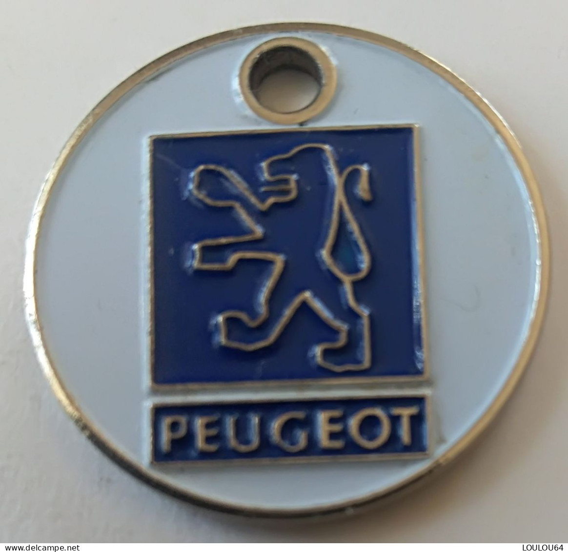 Jeton De Caddie - Automobiles - PEUGEOT - G.G.G. NIMES - En Métal - Neuf - - Trolley Token/Shopping Trolley Chip