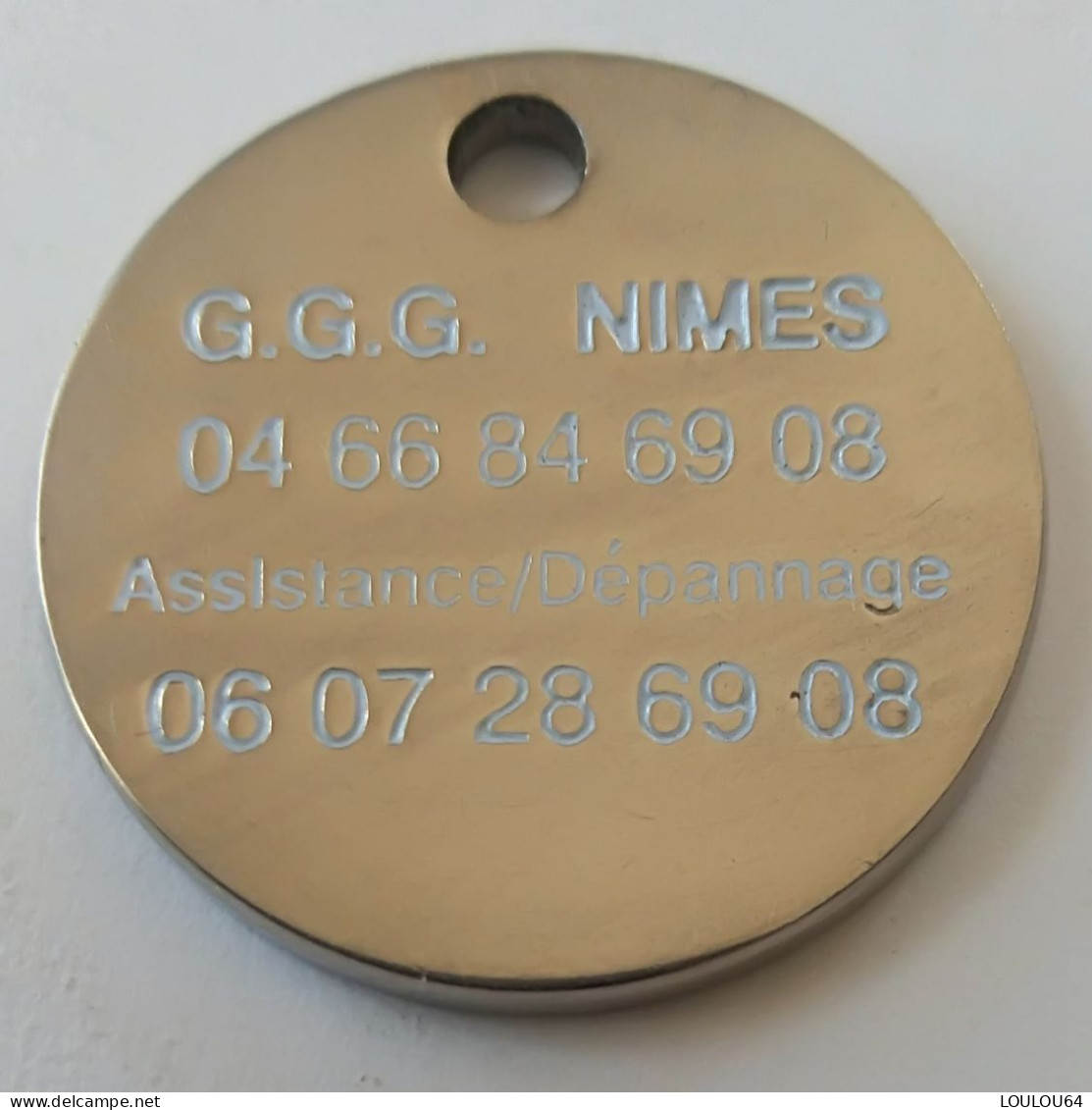 Jeton De Caddie - Automobiles - PEUGEOT - G.G.G. NIMES - En Métal - Neuf - - Trolley Token/Shopping Trolley Chip