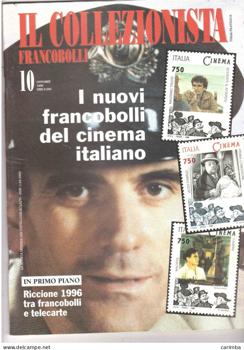 IL COLLEZIONISTA OTTOBRE 1996 - Italiaans (vanaf 1941)