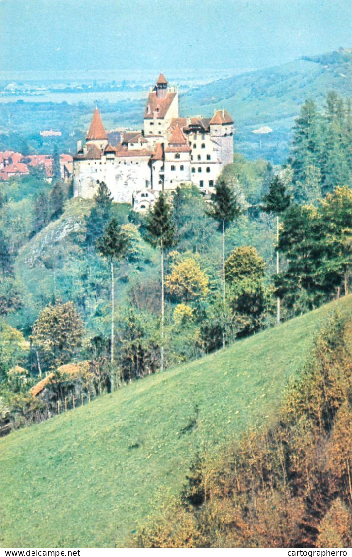 Postcard Romania Castel Bran - Rumänien