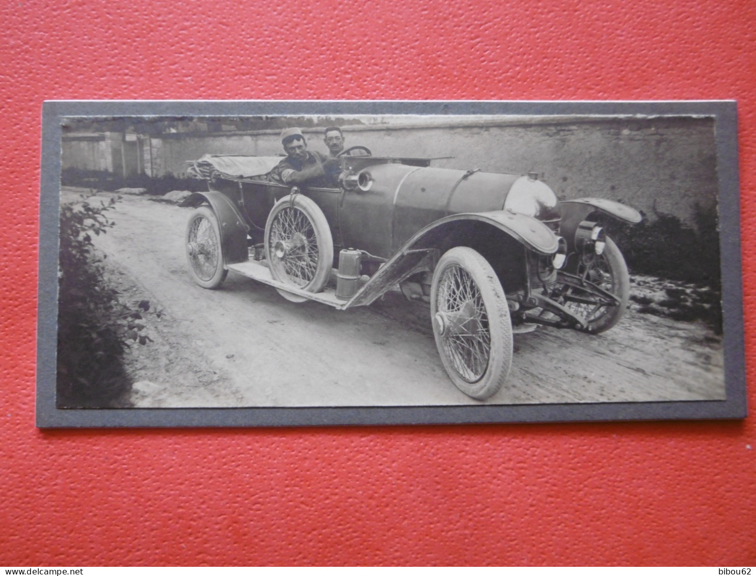 Photo Montée Sur Carton - Voiture - Automobile - FIAT - RENAULT - CITROEN - BUGATTI - De DION - BOUTON - Toerisme