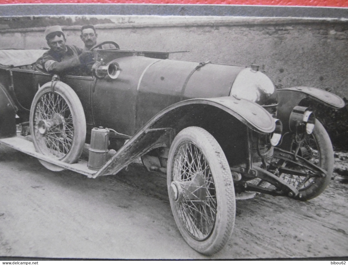 Photo Montée Sur Carton - Voiture - Automobile - FIAT - RENAULT - CITROEN - BUGATTI - De DION - BOUTON - Toerisme