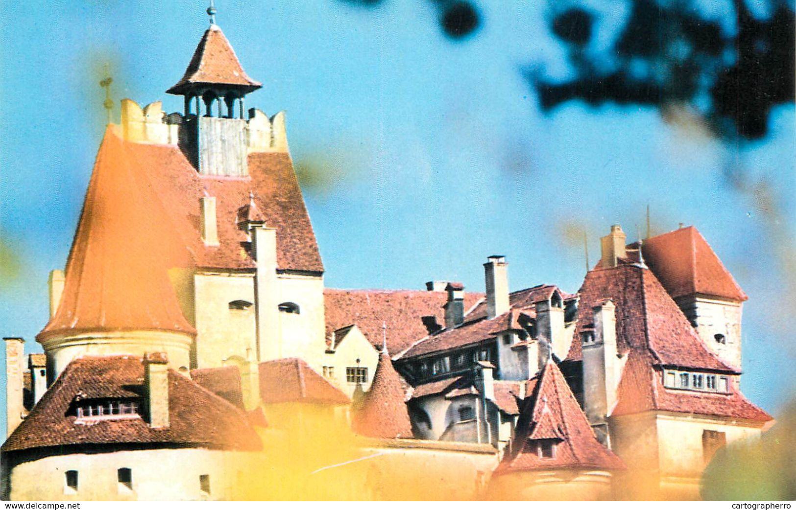 Postcard Romania Castel Bran - Rumänien