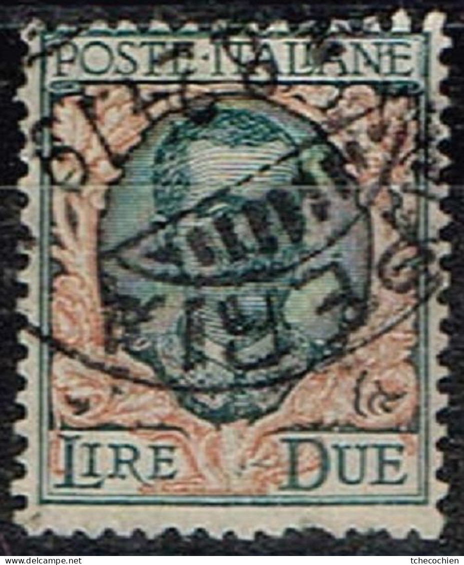 Italie - 1923 - Y&T N° 145 Oblitéré. Dent Manquante Dans Le Bas - Used