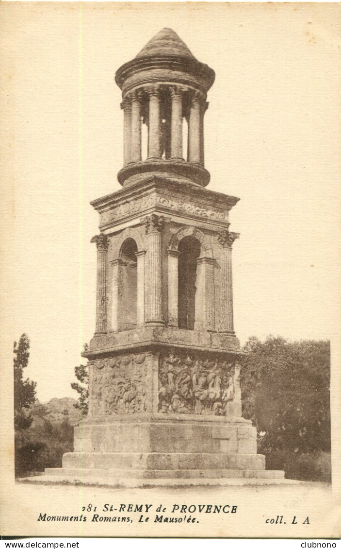 CPA - SAINT-REMY-DE-PROVENCE - MONUMENTS ROMAINS - LE MAUSOLEE - Saint-Remy-de-Provence