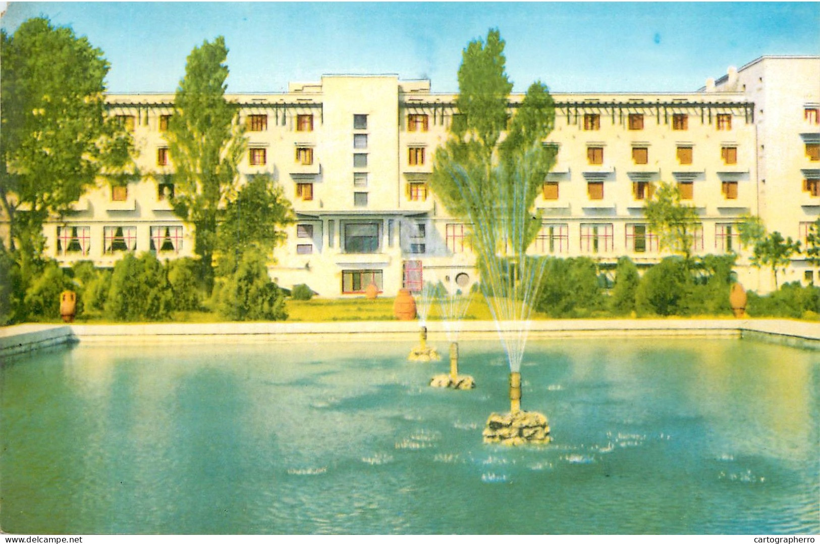 Postcard Romania Mamaia Hotel International - Rumänien