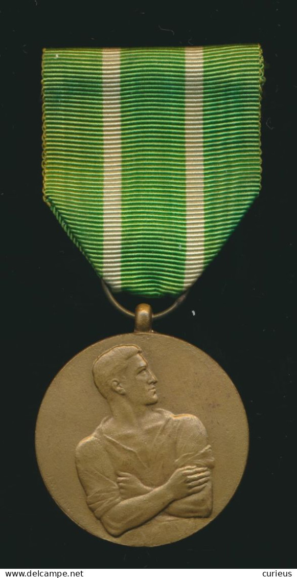 MEDAILLE * WERKWEIGERAAR * 1940-45 * BELGIE * BELGIQUE * FORSAN VICTI NUNQUAM SERVI * OFFICIEEL * 2 SCANS - Belgio