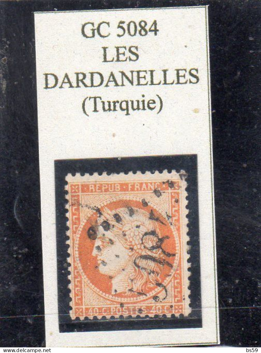 BFE - N° 38 Obl GC 5084 Les Dardanelles (Turquie) - 1870 Belagerung Von Paris