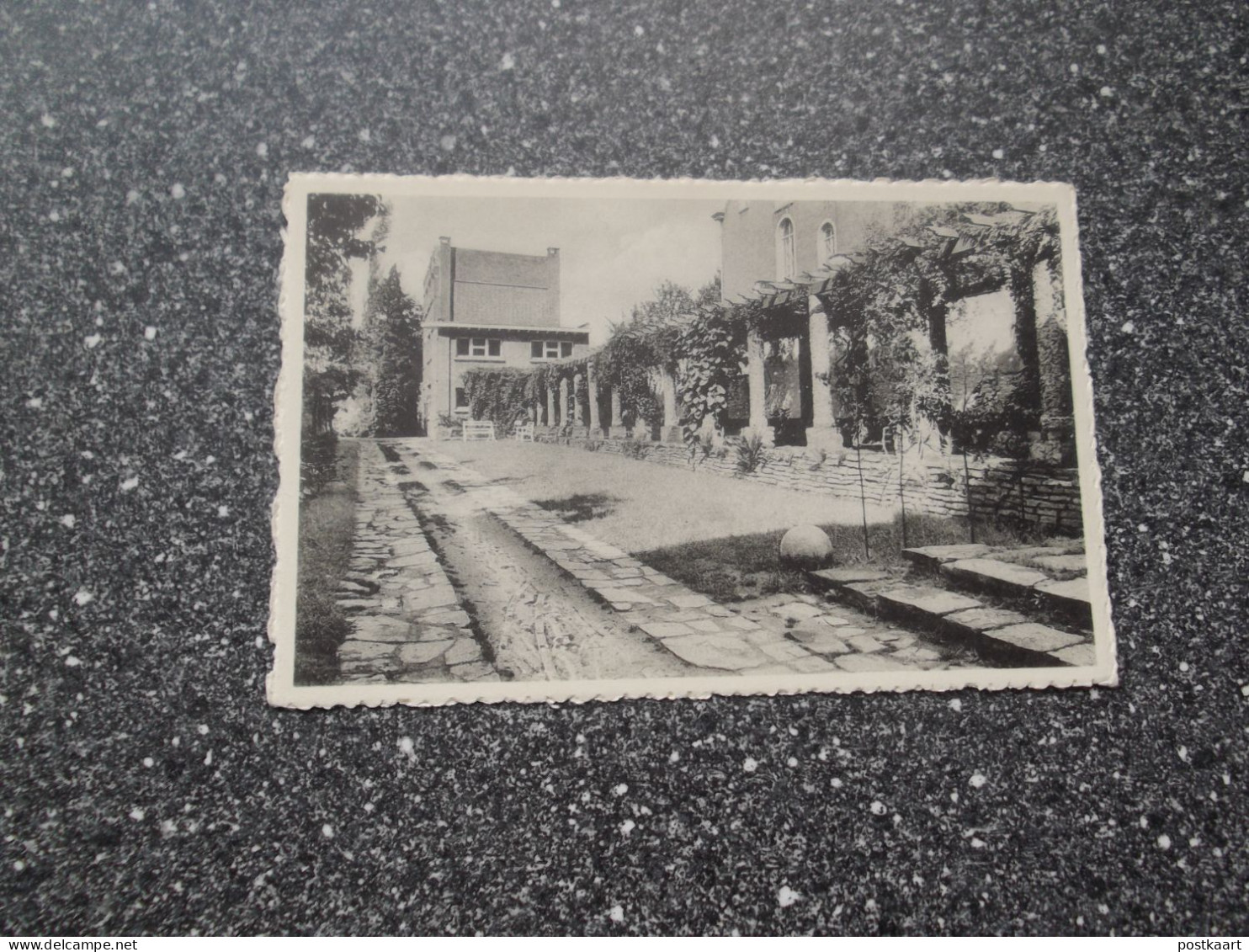 SINT-NIKLAAS: Instituut "Berkenboom" Kalkstraat, 28 - Pergola - Buitenzicht - Sint-Niklaas