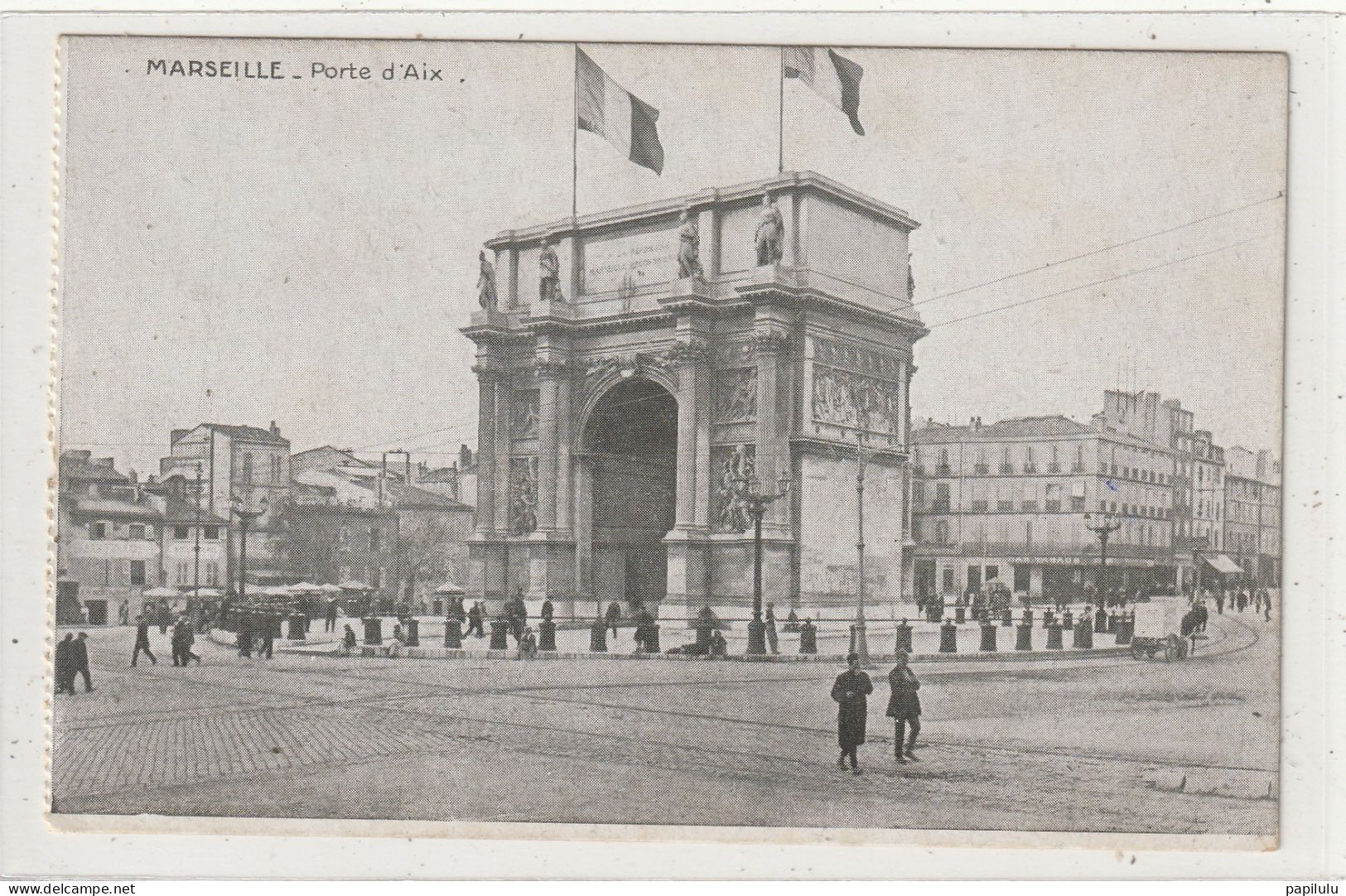 108 DEPT 13 : Marseille Porte D'Aix : édit. ? - Canebière, Centro