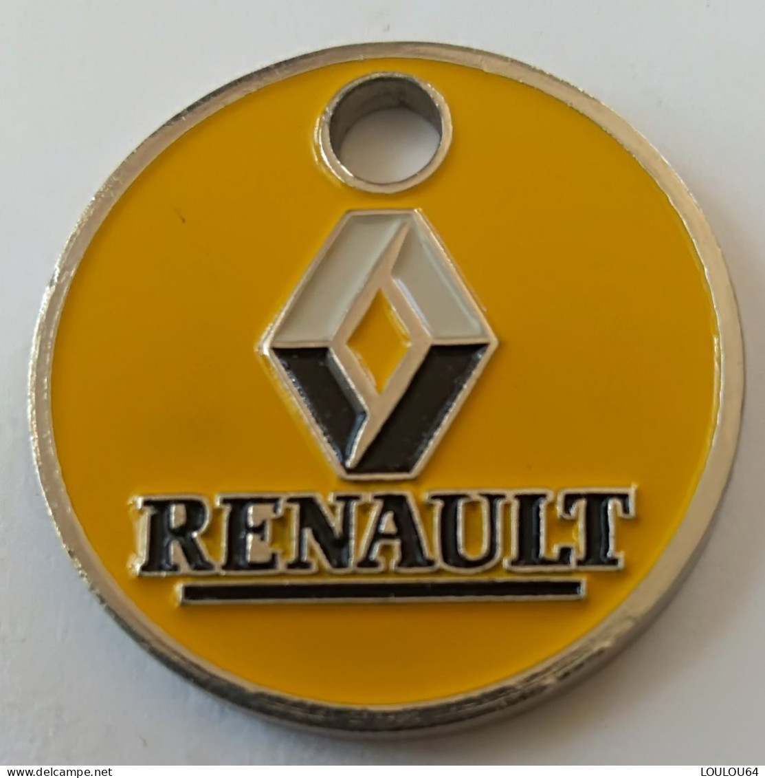 Jeton De Caddie - Automobiles - RENAULT - REMIREMONT - LE THILLOT - En Métal - Neuf - - Trolley Token/Shopping Trolley Chip