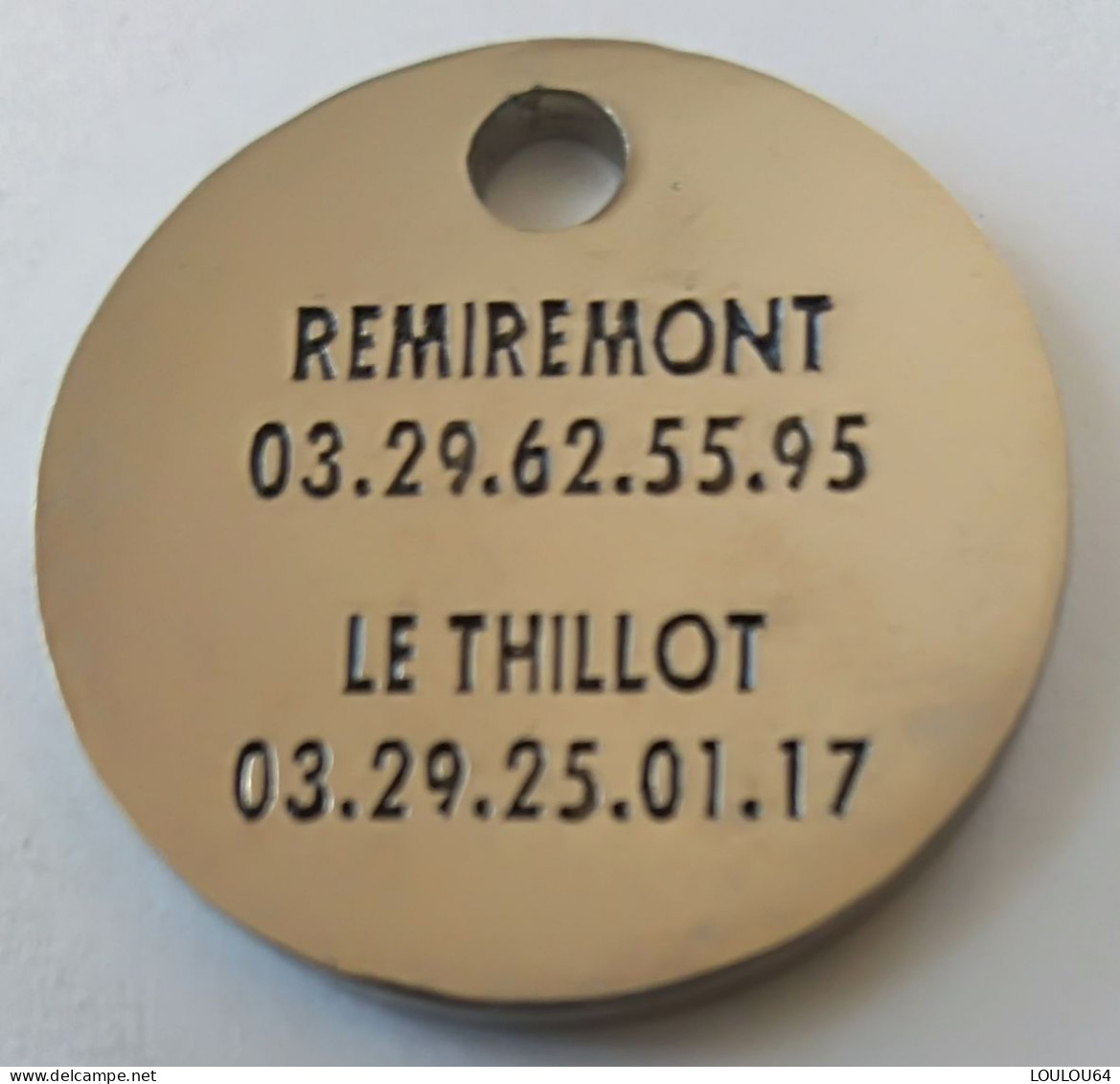 Jeton De Caddie - Automobiles - RENAULT - REMIREMONT - LE THILLOT - En Métal - Neuf - - Moneda Carro