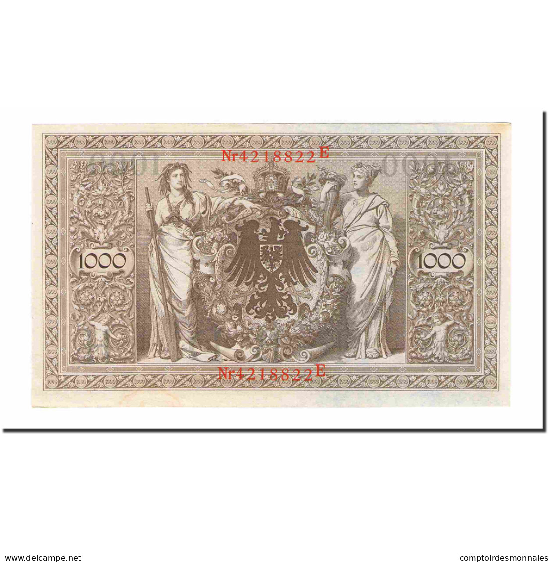 Billet, Allemagne, 1000 Mark, 1910, 1910-04-21, KM:44b, SUP+ - 1.000 Mark