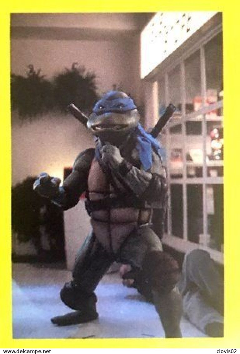 9 - Les Tortues Ninja II - Le Film 1991 Tournon Sticker Vignette No Panini - Andere & Zonder Classificatie