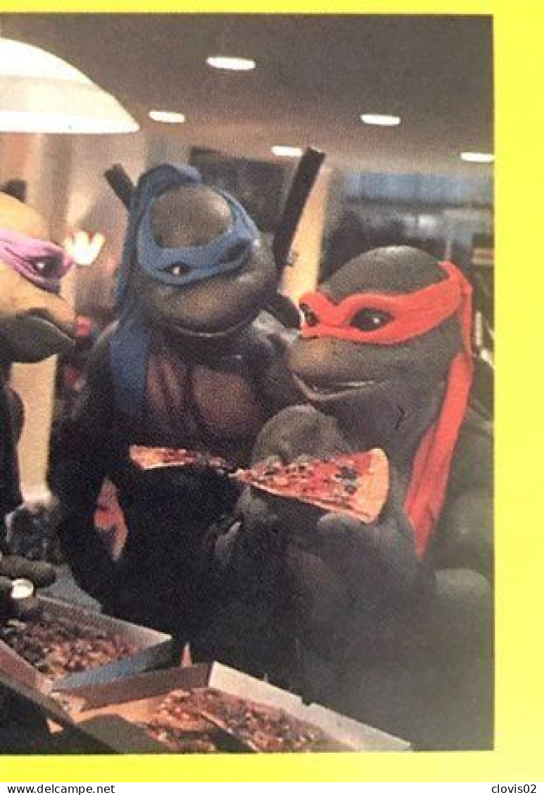 12 - Les Tortues Ninja II - Le Film 1991 Tournon Sticker Vignette No Panini - Other & Unclassified