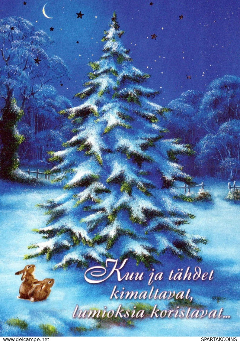 Feliz Año Navidad Vintage Tarjeta Postal CPSM #PBN295.ES - Neujahr