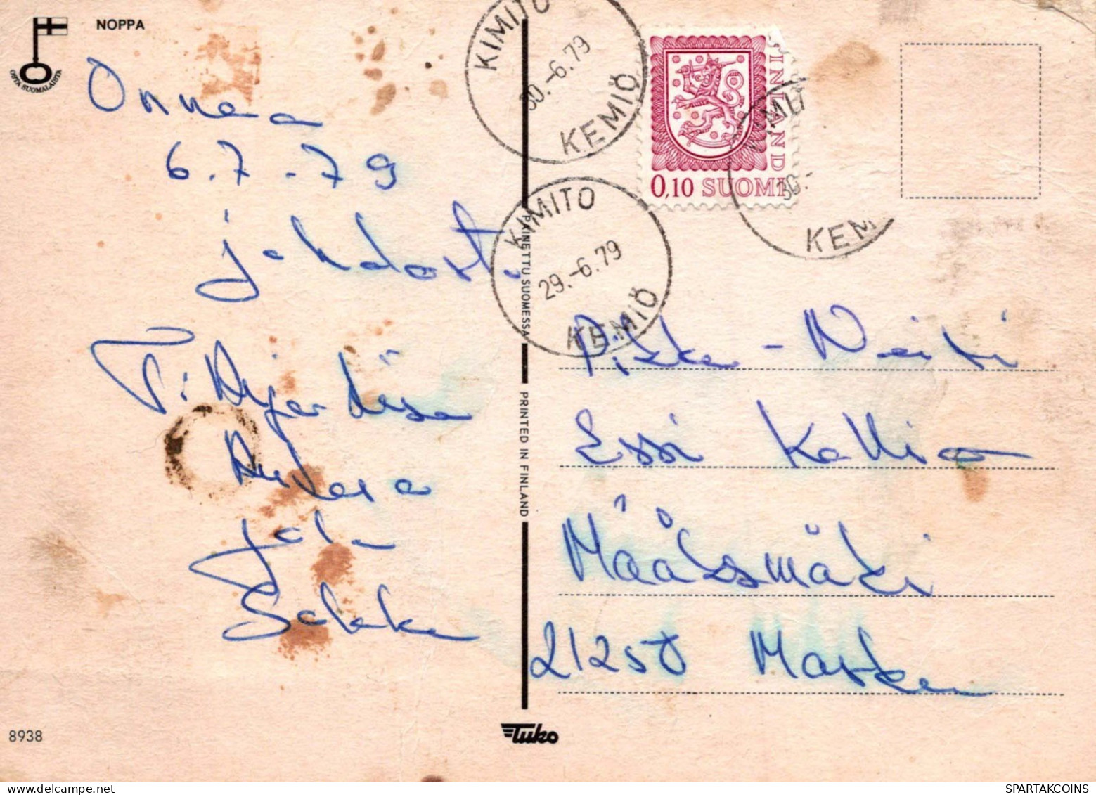 HUMOUR DESSIN ANIMÉ Vintage Carte Postale CPSM #PBV646.FR - Humor