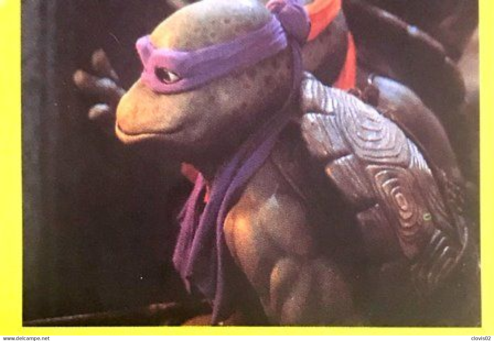 114 - Les Tortues Ninja II - Le Film 1991 Tournon Sticker Vignette No Panini - Andere & Zonder Classificatie