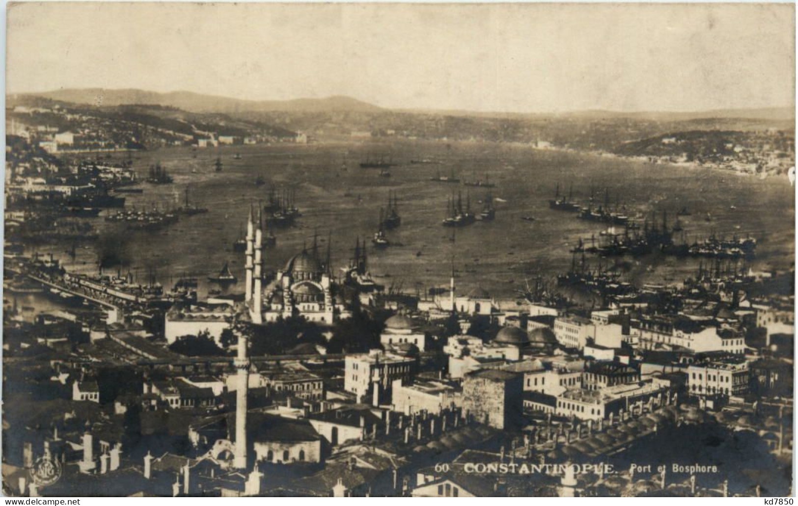 Constantinople - Port Et Boshore - Turkey