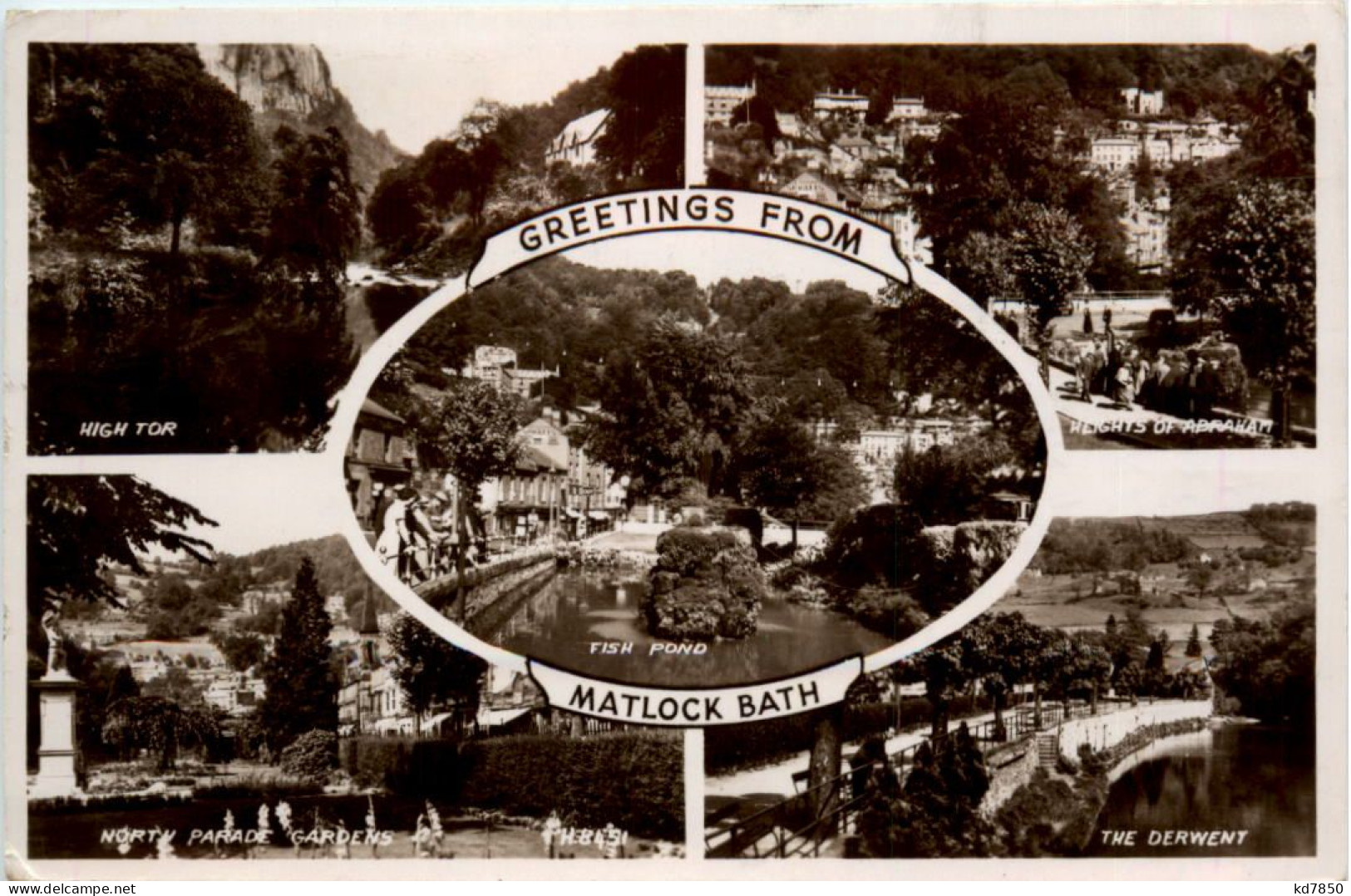 Greetings From Matlock Bath - Derbyshire