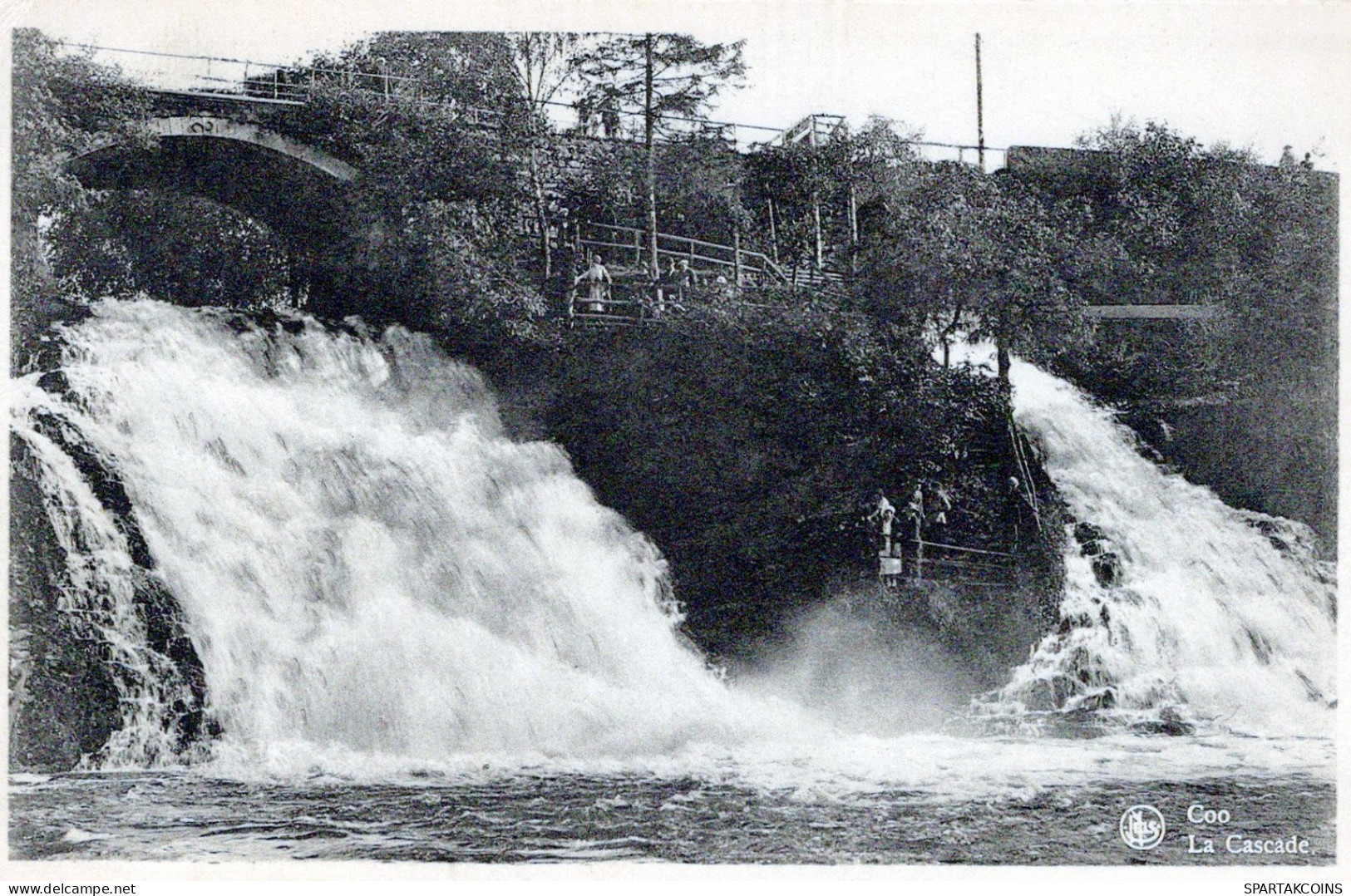 BELGIEN COO WASSERFALL Provinz Lüttich (Liège) Postkarte CPA #PAD209.DE - Stavelot