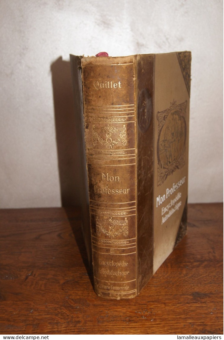 Mon Professeur : Encyclopédie Autodidactique Tome 3 Années 1910 - Enciclopedie