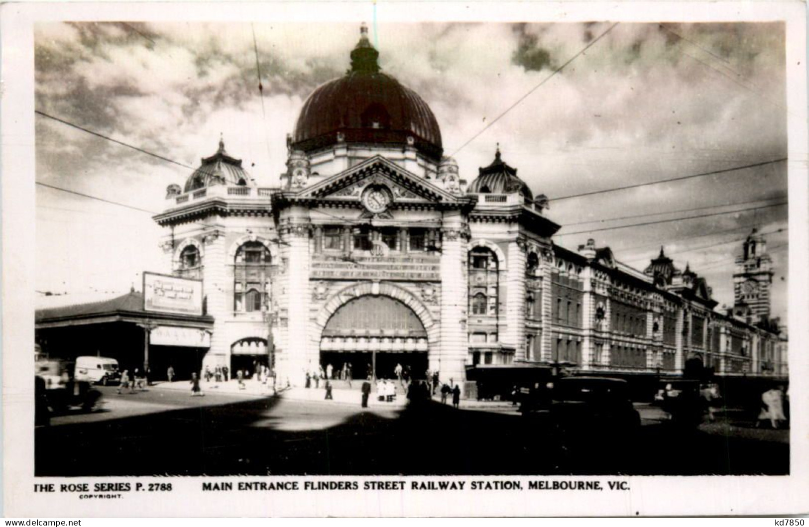 Malburne - Main Entrance Flinders Street Railway Station - Autres & Non Classés