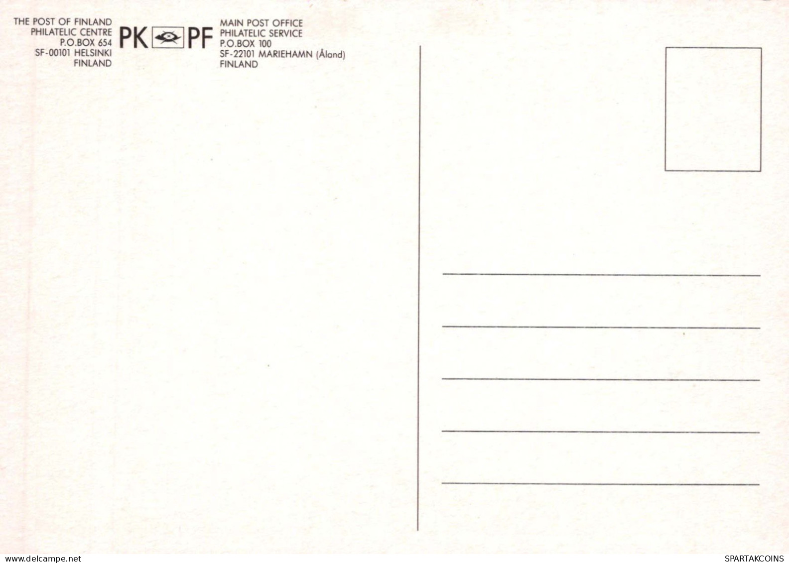 FISCH Tier Vintage Ansichtskarte Postkarte CPSM #PBS867.DE - Fische Und Schaltiere