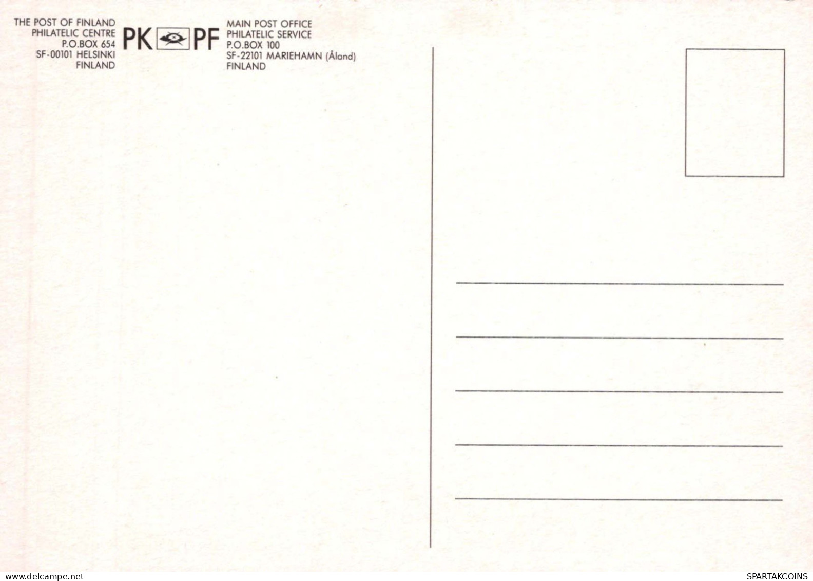 FISCH Tier Vintage Ansichtskarte Postkarte CPSM #PBS867.DE - Pesci E Crostacei
