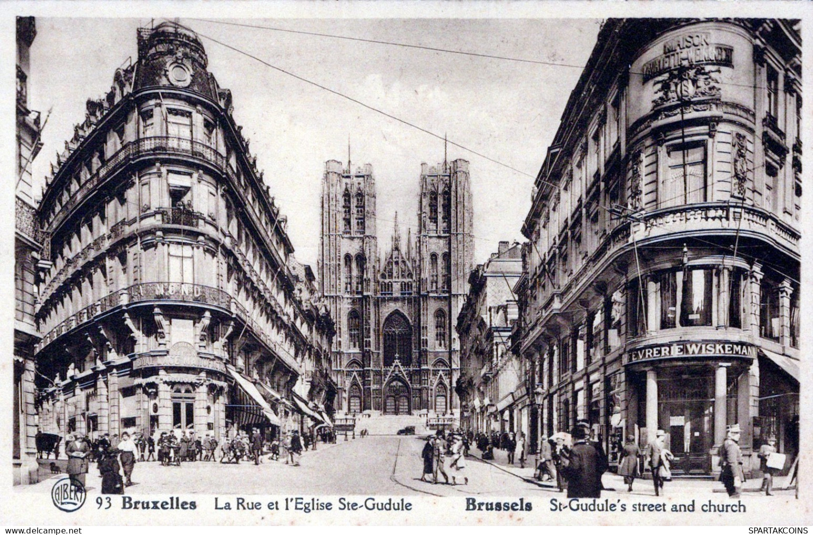BELGIQUE BRUXELLES Carte Postale CPA #PAD787.FR - Brussel (Stad)