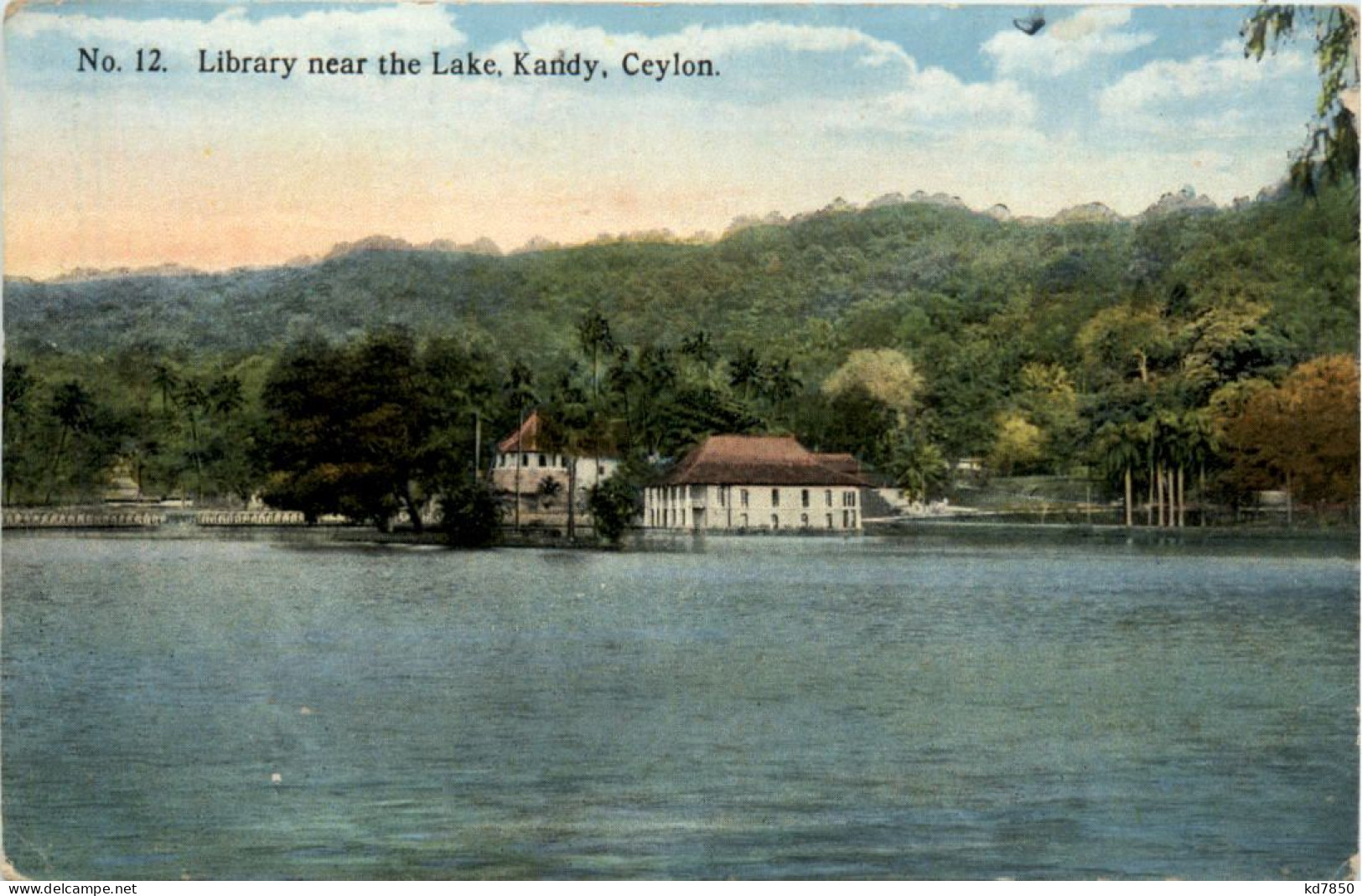 Ceylon - Library Near The Lake Kandy - Sri Lanka (Ceylon)